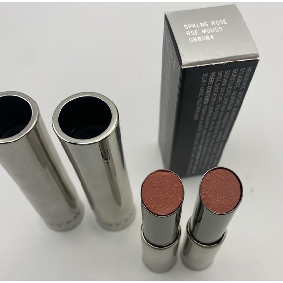 Lot Of 2 Mary Kay True Dimensions Sheer Lipstick Sparkling Rose Full Size 088584 - Picture 2 of 5